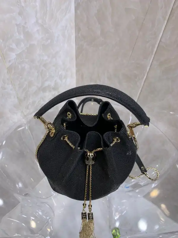 HyperPeter BVLGARI SERPENTI FOREVER BUCKET BAG 0130