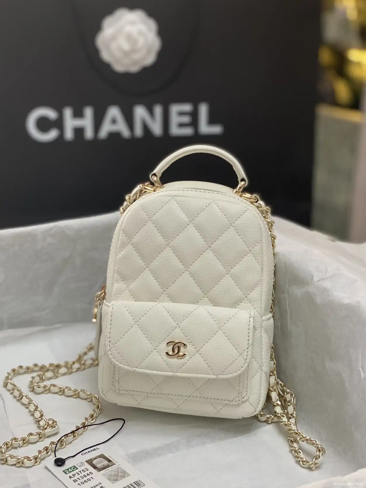 Hyper Peter CHANEL BACKPACK 0217