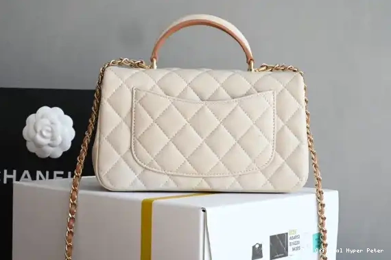 HyperPeter FLAP WITH HANDLE-20*12*6cm TOP CHANEL BAG 0210