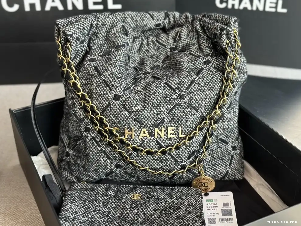 HyperPeter 22 cm CHANEL HANDBAG-38*42*8 0215