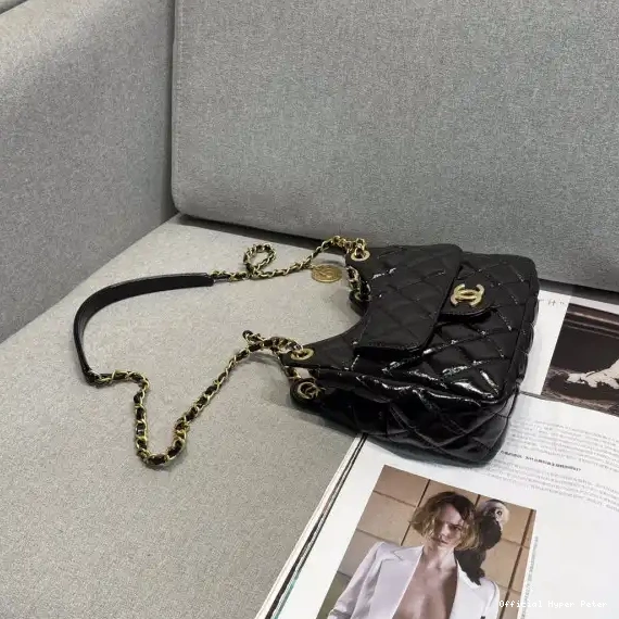 Hyper Peter HOBO HANDBAG-17*19*6cm CHANEL 0214