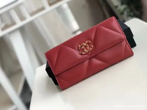 Hyper Peter LONG FLAP 19 WALLET CHANEL 0221