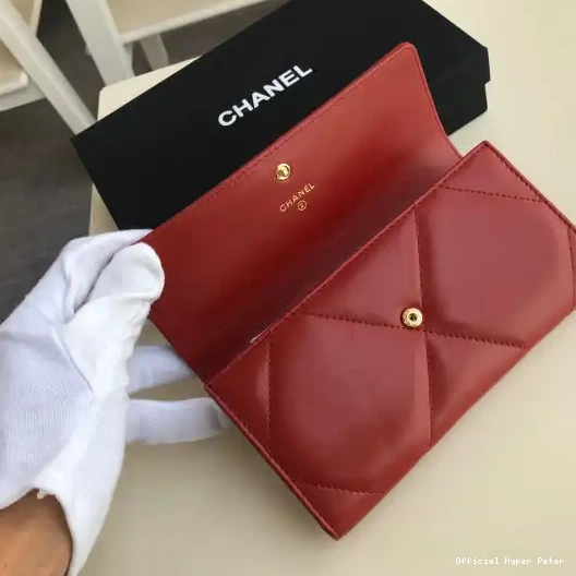 Hyper Peter LONG FLAP 19 WALLET CHANEL 0221