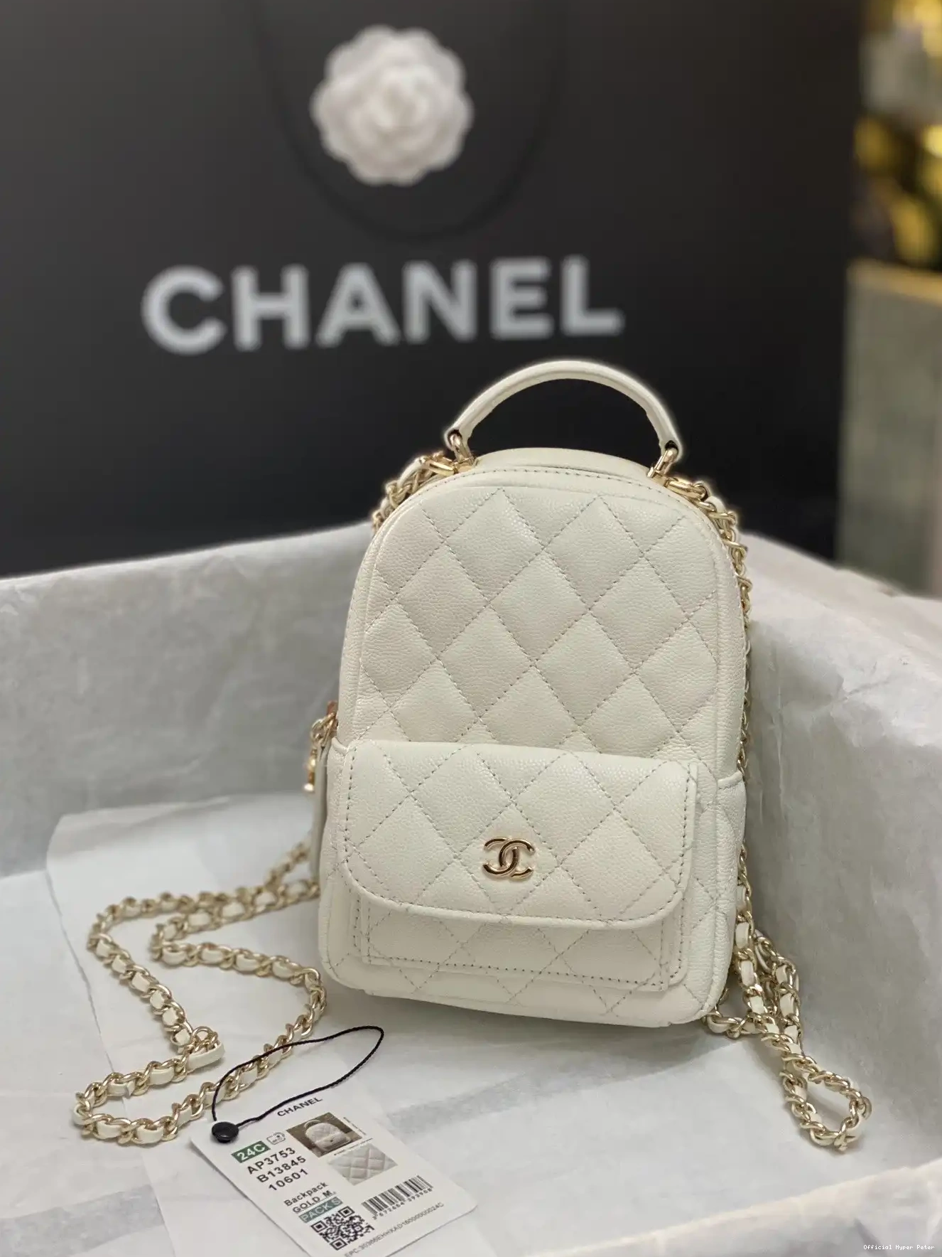 Hyper Peter CHANEL BACKPACK 0217