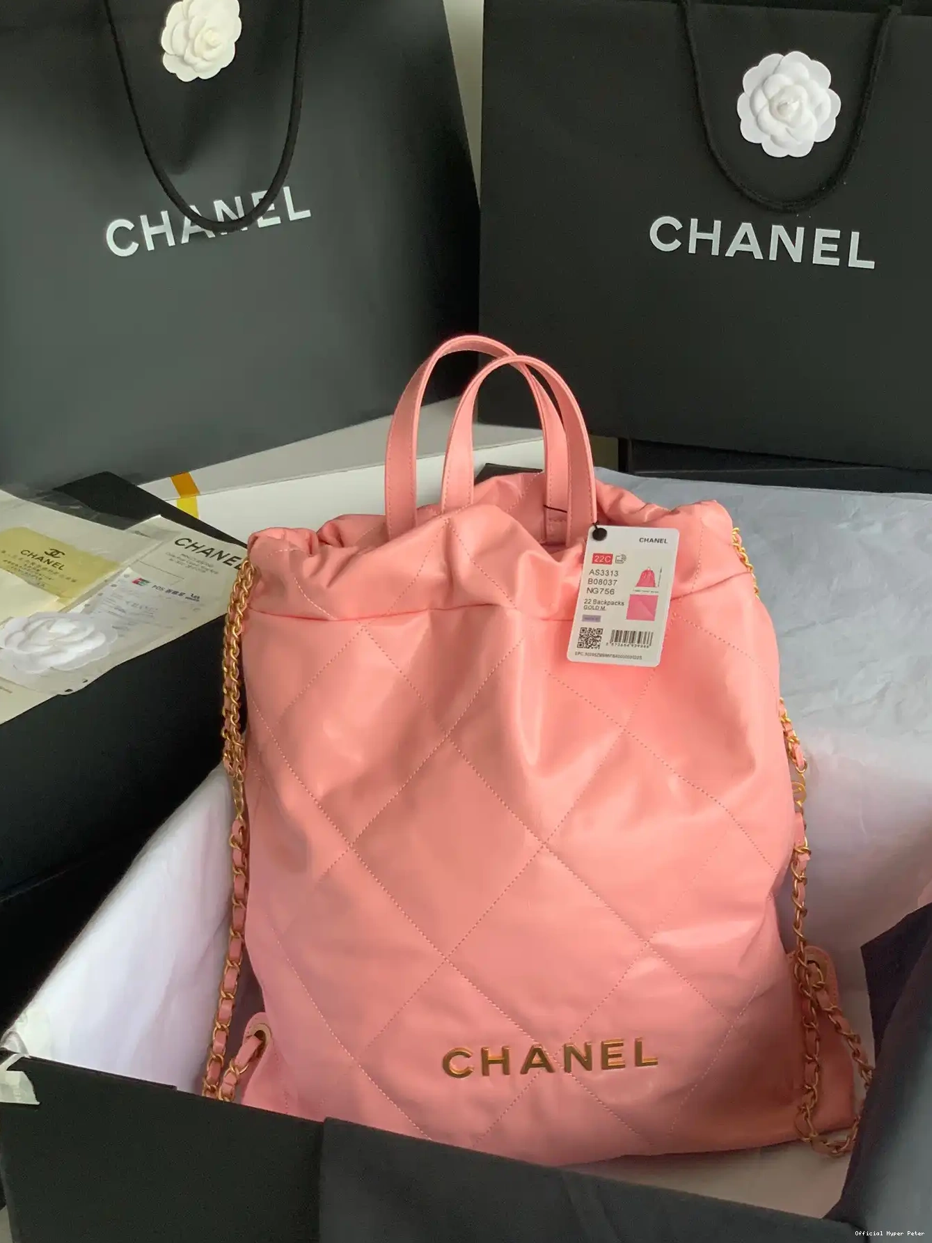 Hyper Peter LARGE BACKPACK 22 CHANEL 0213