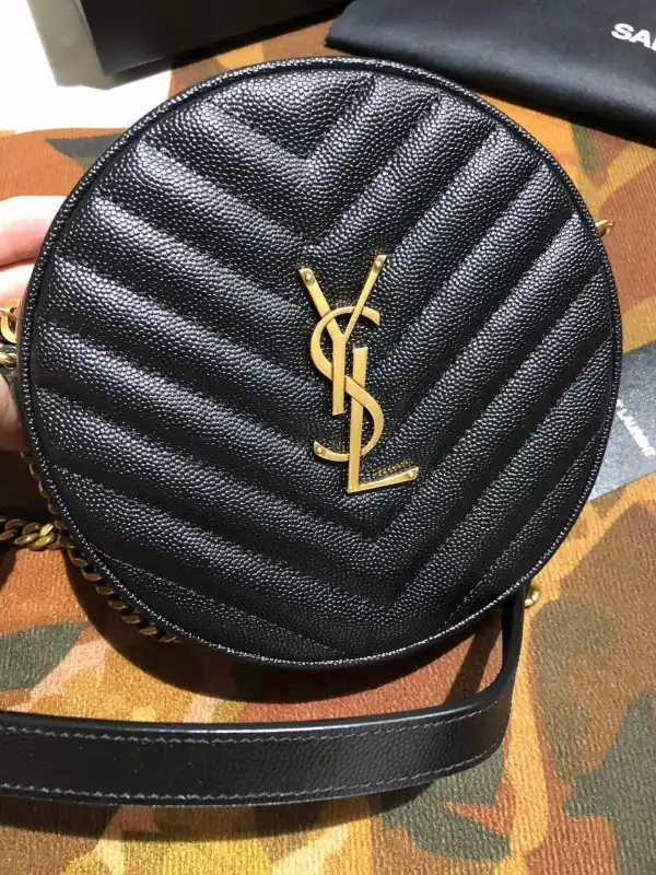 HyperPeter YSL VINYLE ROUND CAMERA BAG 0206