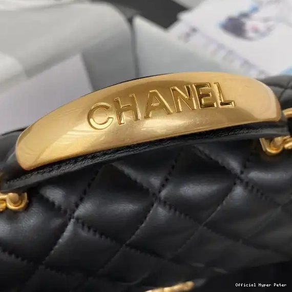 HyperPeter HANDLE-20*12*6cm CHANEL TOP BAG WITH FLAP 0214