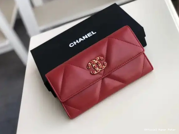 Hyper Peter LONG FLAP 19 WALLET CHANEL 0221