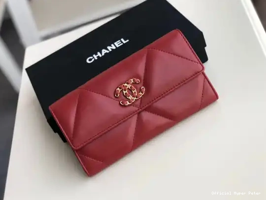 Hyper Peter LONG FLAP 19 WALLET CHANEL 0221