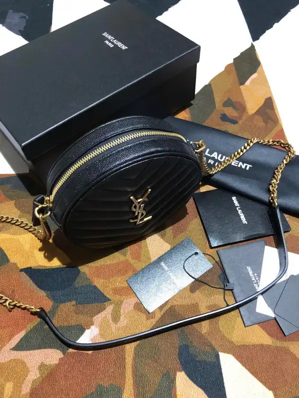 HyperPeter YSL VINYLE ROUND CAMERA BAG 0206