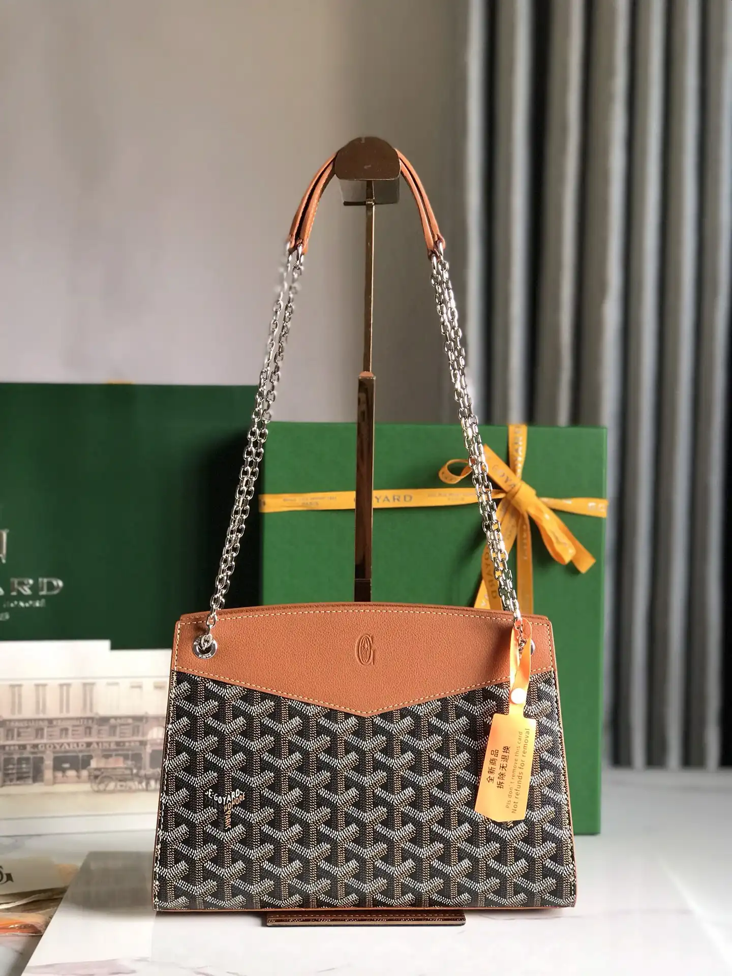 Hyper Peter GOYARD Rouette Structuré PM Bag 0201