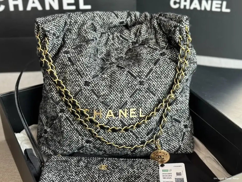 HyperPeter 22 cm CHANEL HANDBAG-38*42*8 0215