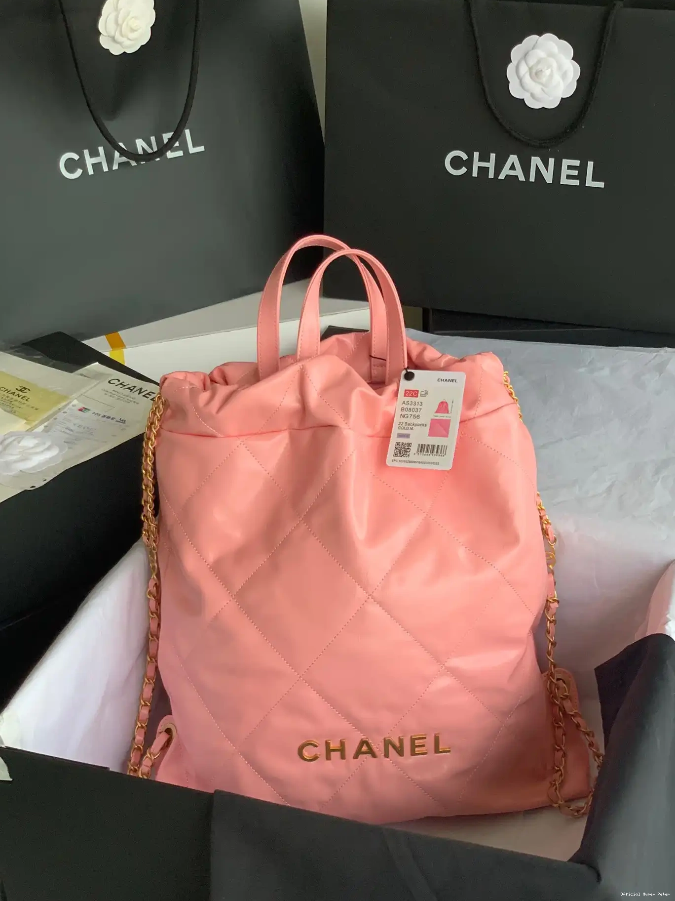 Hyper Peter LARGE BACKPACK 22 CHANEL 0213